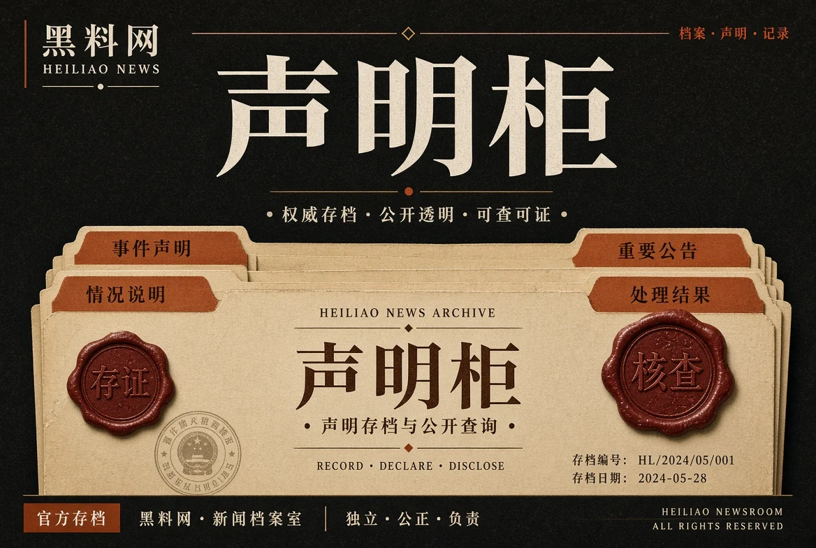 声明柜公开资讯主题图